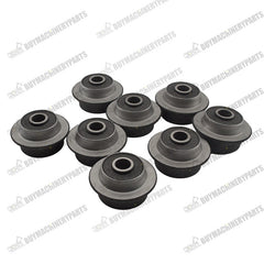 For Komatsu Bulldozer D31A-16 D31E-17 D31Q-16 D31P-16 D31S-16 Engine Mount Rubber Cushion 8PCs - Buymachineryparts