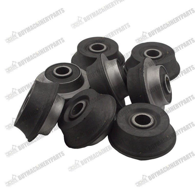 For Komatsu Bulldozer D31A-16 D31E-17 D31Q-16 D31P-16 D31S-16 Engine Mount Rubber Cushion 8PCs - Buymachineryparts