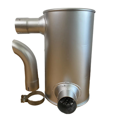 For Komatsu Excavator PC228US-3 PC228USLC-3 Engine SAA6D102E Muffler 6738-11-5510 - Buymachineryparts