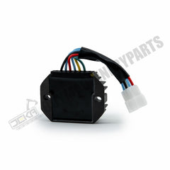 For Kubota Tractor B5100 B6100 B6500 B7100 B7200 B7510 B8200 B9200 BX1870 BX2200 12V Voltage Rectifier Regulator 6 Wire 15531-64601