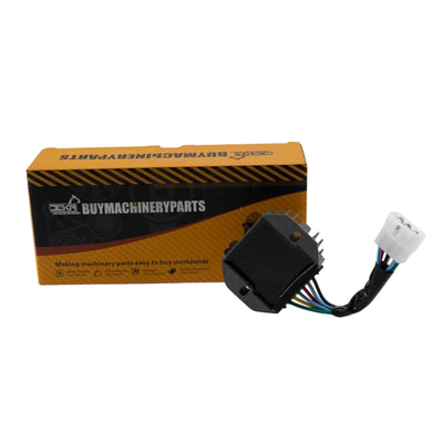 For Kubota Tractor M110 M5500 M5950 M6030 M6950 M7030 M7500 M7950 M8950 M9580 L2800 L3400 12V Voltage Rectifier Regulator 6 Wire 15351-64601