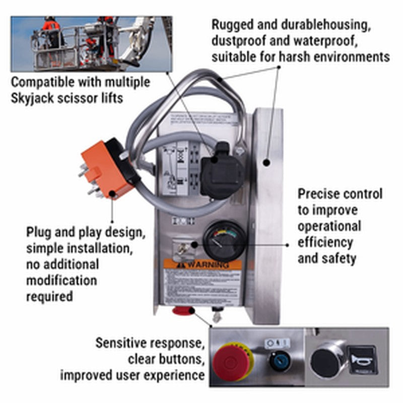Control Box 129674 with Joystick for SkyJack Scissor Lift 3015 3215 3219 buymachineryparts