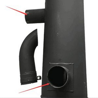 For Volvo Excavator EC210 EC210 LC Muffler Silencer SA1114-00350 - Buymachineryparts