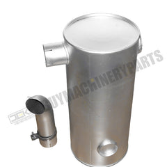 Para Volvo Escavadeira EC290B EC290C Motor D7D Silenciador Silenciador VOE14539535 