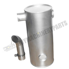 Para Volvo Escavadeira EC290B EC290C Motor D7D Silenciador Silenciador VOE14539535 