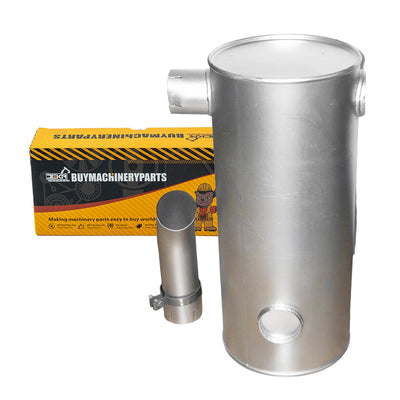 Para Volvo Escavadeira EC290B EC290C Motor D7D Silenciador Silenciador VOE14539535 