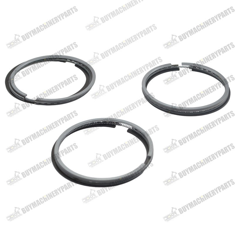 For Yanmar 3TNV84 Komatsu 3D84 Engine Piston Ring 3PCS YM129004-22500 - Buymachineryparts