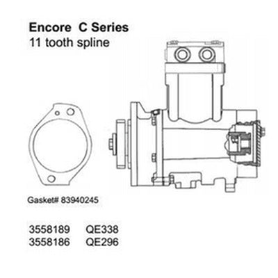 Air Brake Compressor for Cummins C Series Engine 3558186