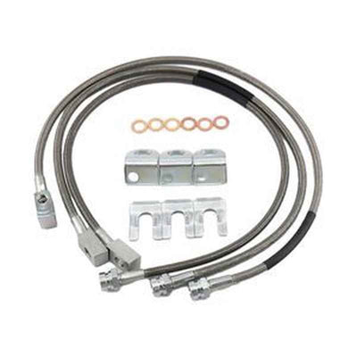 Extended Front/Rear Brake Line Hose Kit 89715 for Jeep Cherokee/Wrangler
