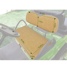 Cojines delanteros de repuesto para el asiento y respaldo del carrito de golf EZGO TXT, color beige