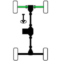 Front CV Axle for Kubota RTV900 2004-2011 (early model) & RTV1100 2007-2015 (early model) K7561-15310