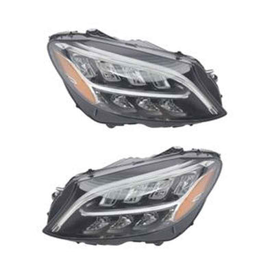 LED Headlight Pair 2059066104/2059066004 for Mercedes-Benz C300 C43