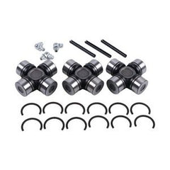 Front Rear Prop Shaft Bearing Carrier & U-joint 3514806 for Polaris RZR S 4 900 1000 XP