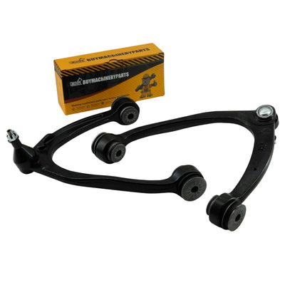 Front Upper Control Arms W/Ball Joints For Escalade 07-14, Chevy Avalanche Silverado Suburban Tahoe GMC Sierra Yukon | Suspension Kit Replaces K80669 K80670