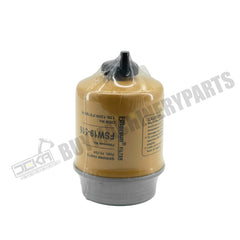 Fuel Filter 87801434 Secondary Fuel Water Separator with Drain Compatible with Ford 345D 445D 545D 3930 New Holland LS180 LX885 L865 LX985 Replace WIX WF10082 Fuel Filter