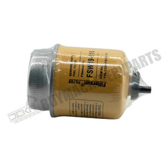 Fuel Filter 87801434 Secondary Fuel Water Separator with Drain Compatible with Ford 345D 445D 545D 3930 New Holland LS180 LX885 L865 LX985 Replace WIX WF10082 Fuel Filter