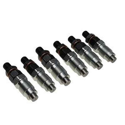 6 Fuel Injectors 23600-17050 093500-5810 for Toyota 1HZ Engine