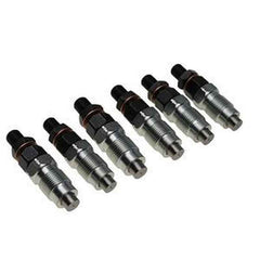 6 Fuel Injectors 23600-17050 093500-5810 for Toyota 1HZ Engine