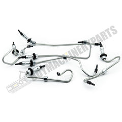 Fuel Injection Pipe Kit for Caterpillar CAT Engine C6.6 Excavator 320D M316D M318D Loader 924H 930H 938H buymachineryparts