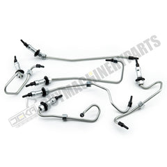 Fuel Injection Pipe Kit for Caterpillar CAT Engine C6.6 Excavator 320D M316D M318D Loader 924H 930H 938H buymachineryparts