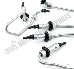 Fuel Injection Pipe Kit for Caterpillar CAT Engine C6.6 Excavator 320D M316D M318D Loader 924H 930H 938H buymachineryparts