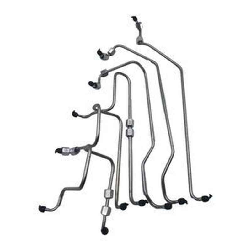 Fuel Injection Pipe Kit (Hitachi) for Isuzu 6BG1T Engine & John Deere Excavators