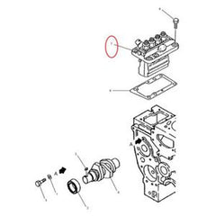 Fuel Injection Pump 213-8281 for Caterpillar CAT Excavator with Mitsubishi S4L2 Engine
