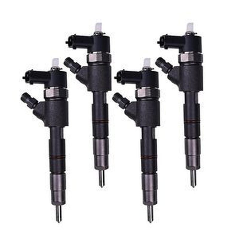 4 Fuel Injectors 0445110610 0445110451 32K6100010 32K6100011 for Mitsubishi Engine D04EG