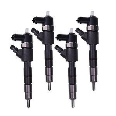 4 Fuel Injectors 0445110610 0445110451 32K6100010 32K6100011 for Mitsubishi Engine D04EG