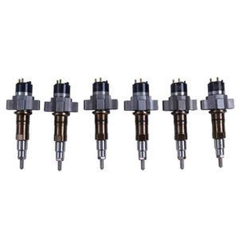 6-Piece Fuel Injector 2872331 for Cummins ISL8.3 ISZ13 QSZ13 Engines