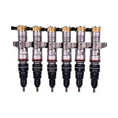 6 Pcs Fuel Injectors 295-1411/387-9427 for Caterpillar CAT Engines