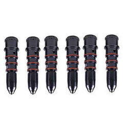 6-Piece Fuel Injector 3084398 for Cummins L10 Engine Volvo EC360/460 Excavator