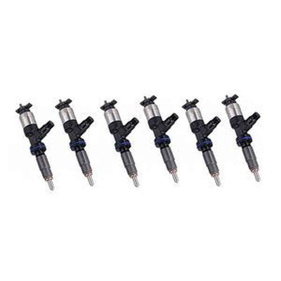 6 PCS Fuel Injectors 370-7280 3707280 for Caterpillar CAT Engines