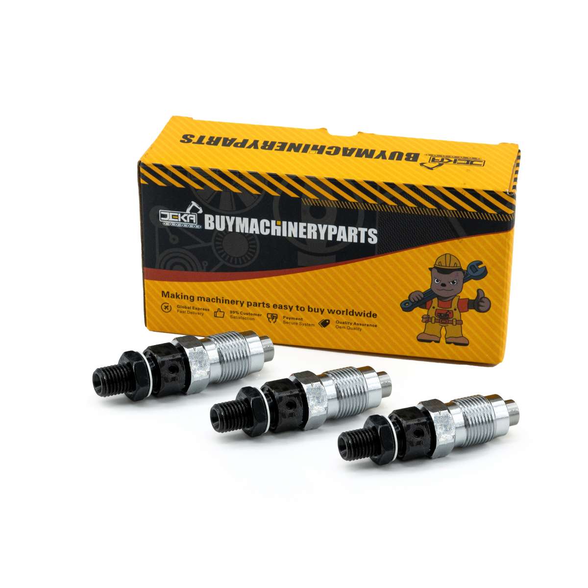 3Pcs Fuel Injector 49033-0018 for Kawasaki Mule 3010 4010 2008-2013