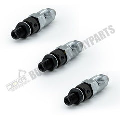 3Pcs Fuel Injector 49033-0018 for Kawasaki Mule 3010 4010 2008-2013