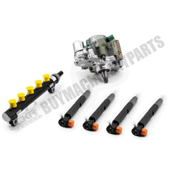 Fuel Injector Pump & Common Rail & Injector Kit 7249380 7030409 7275454 for Doosan Engine D24 D18 Bobcat S450 S510 S550 S570 S590 S595 S630 S650