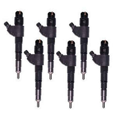 6-Piece Fuel Injector VOE20798114 for Volvo D5E/D6D/D7D Excavator