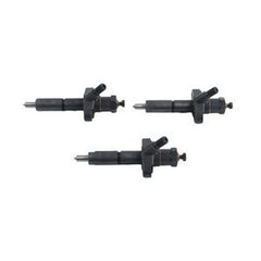 Fuel Injectors (3-Pack) D0NN9F593A/D4NN9F593A for Ford Tractors