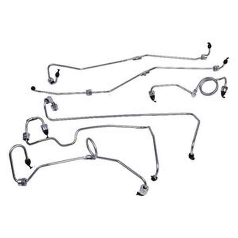 Fuel Line Kit 4P9381-4P9386 for Caterpillar CAT 3306 Engine Excavator