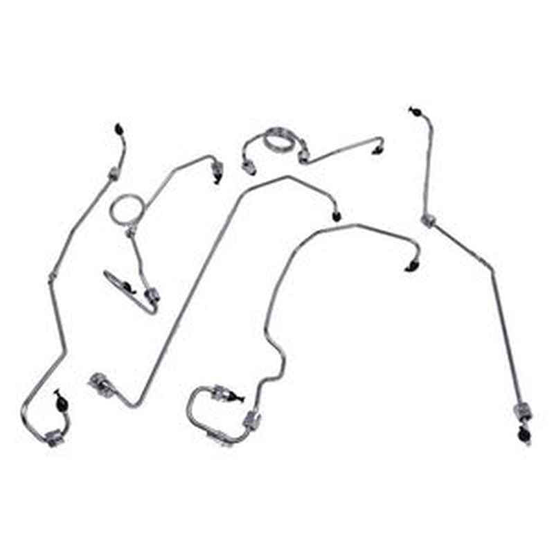 Fuel Line Kit 4P9381-4P9386 for Caterpillar CAT 3306 Engine Excavator