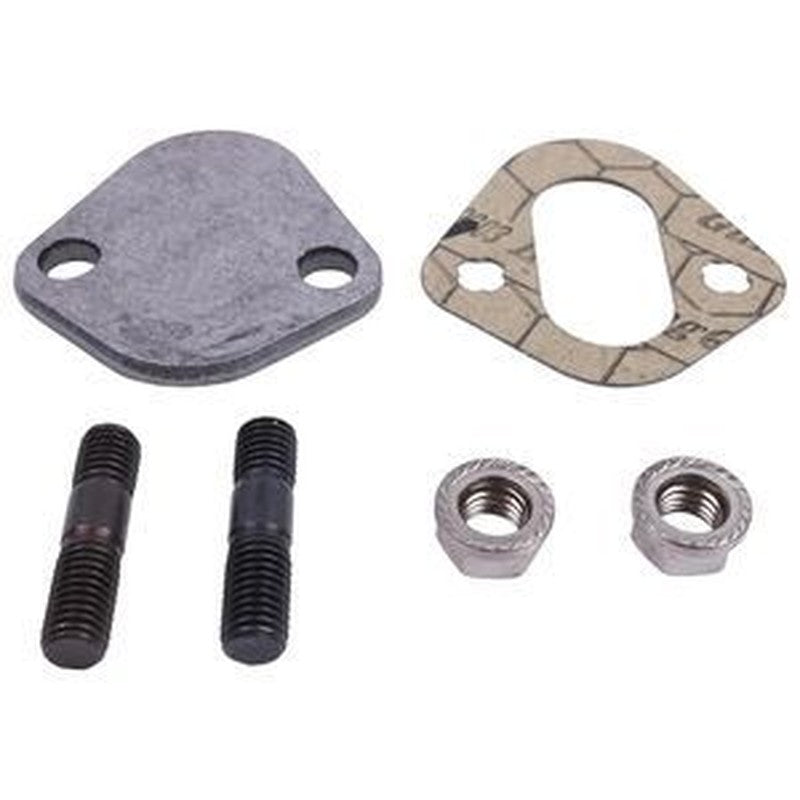 Fuel Pump Cover Plate Kit w/ Gaskets & Studs (3948083) for Cummins 6BT/4BT Engines & Hyundai HL730/740 Loaders