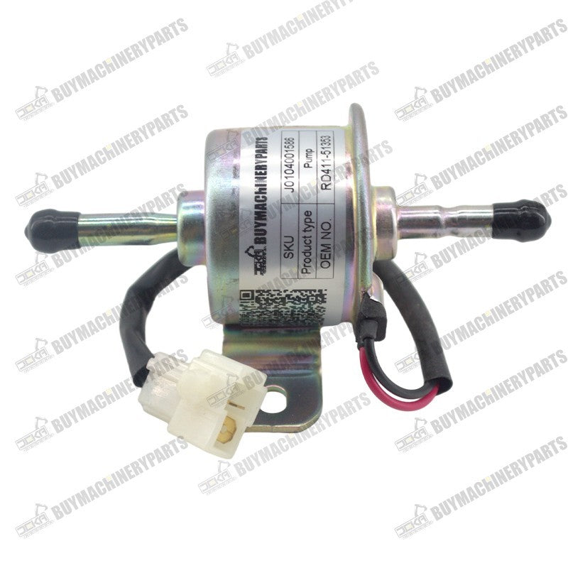 Fuel Pump RD411-51353 for Kubota KX41-3 KX71-3 KX91-3S KX121-3 U15 U25 U35S U45S U55 - Buymachineryparts