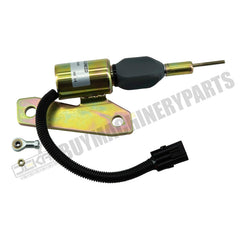 Fuel Shut Off Solenoid 5267132 3991625 24V for Cummins 6BT 5.9L Engine Hyundai R200-5 R210-7 R225-7 R335-7 Excavator