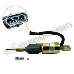 Fuel Shut Off Solenoid 5267132 3991625 24V for Cummins 6BT 5.9L Engine Hyundai R200-5 R210-7 R225-7 R335-7 Excavator