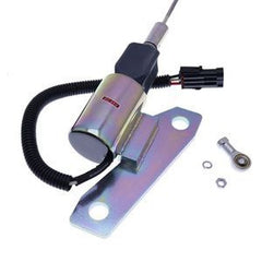 24V Fuel Shut Off Solenoid 5267132 3991625 for Cummins 6BT 5.9L Engine Excavator