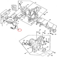 Solenoide de corte de combustível 12V AM103337 AM116779 para trator John Deere 332 415 425 430 445 455, corta-relva F915 F925 F935, pá carregadora 544G 624G 644G 