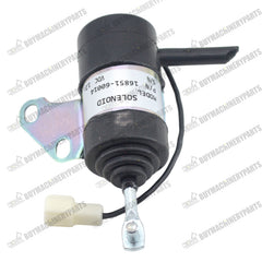 Fuel Shut Off Solenoid for Kubota BX2230D RTV900R RTV900T B7410D BX1500D BX1800D Z482 Z602 D722 Replace 16851-60014 16851-6010 16851-60011 16851-60013 052600-4531 16851-60012 052600-4530 - Buymachineryparts