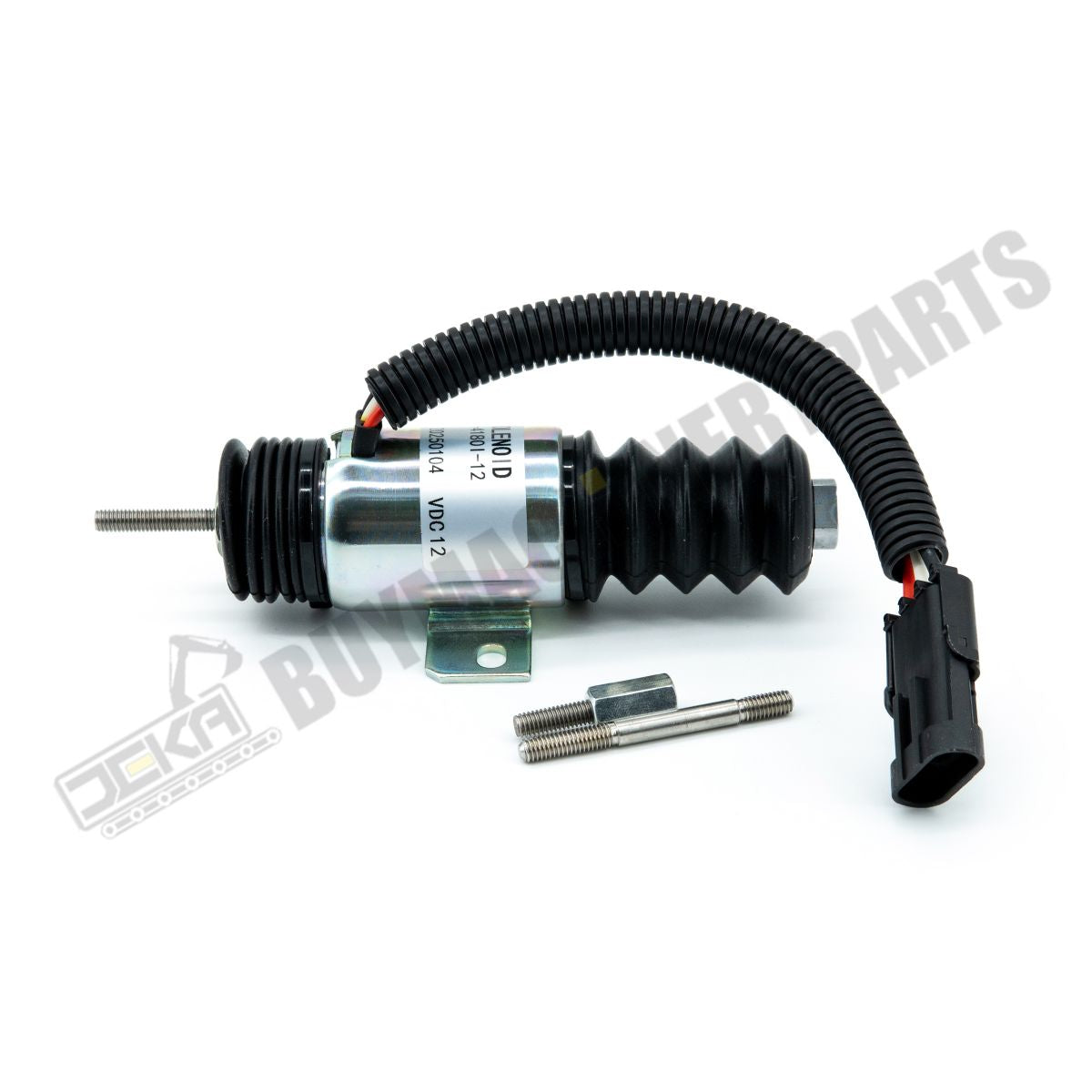 Fuel Shutoff Solenoid 420-35448 for Mustang Gehl Loader 930A John Deere Mower F911 F925 F932 F935