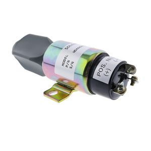 24V Fuel Stop Solenoid 1751-24E7U1B1S5 for Caterpillar CAT S6K S4KT E70B 320B 320C - Buymachineryparts