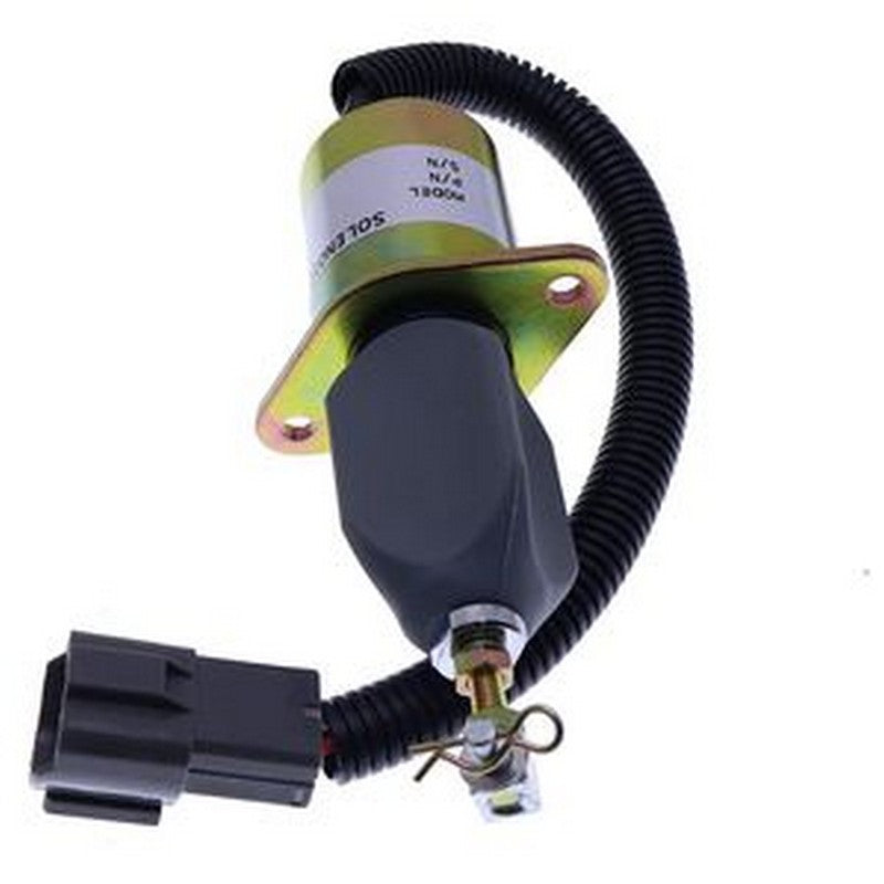 Fuel Solenoid 129953-77811 1751ES-12A3UC12B1S SA-4673-S for Hyundai R55-7 R60-5 Volvo EC55 ECR88 Yanmar Vio55 Vio75 Engine 4TNV94 4TNE94L 4TNV98 - Buymachineryparts